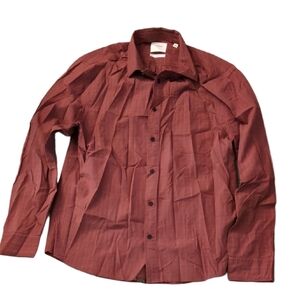 Billy Reid Plaid Button Down Shirt Size Large